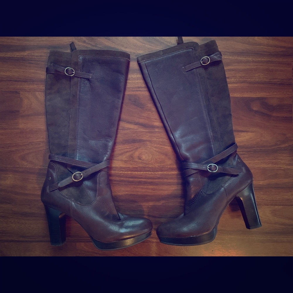 LIKE NEW!!! UGG Linde wide calf boot